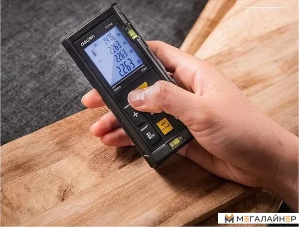 Купить Лазерный дальномер Deli DL4168 в Минске с доставкой