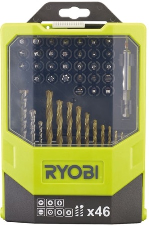 Набор бит Ryobi RAK46MiXC (46 предметов)