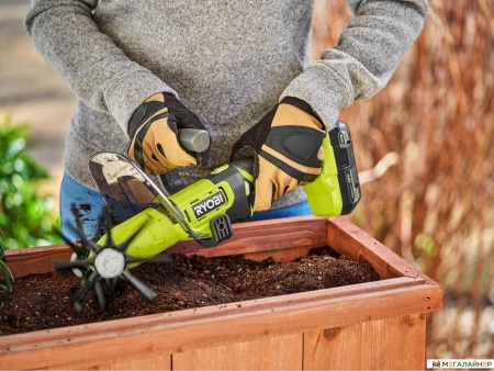 Мотокультиватор аккумуляторный Ryobi RY18HCA-0 5133005766 (без АКБ) купить в Минске с доставкой