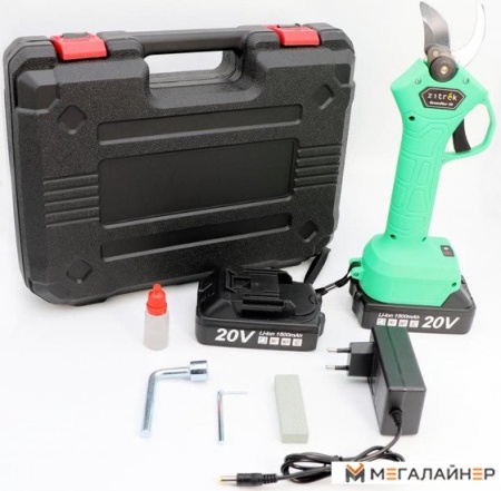 Секатор Zitrek GreenNer 20 082-1855 (с 2-мя АКБ, кейс) купить в Минске с доставкой