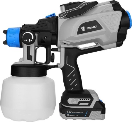 Краскораспылитель Deko SG20DK PRO 083-1136 (с 2-мя АКБ) купить в Минске с доставкой