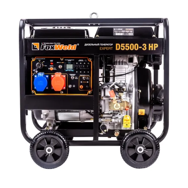 Купить Дизельный генератор FoxWeld Expert D5500-3 HP в Минске с доставкой по РБ