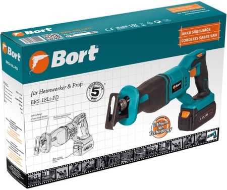 Сабельная пила Bort BRS-18Li-FD купить в Минске с доставкой