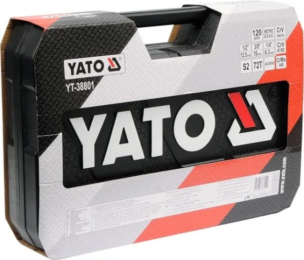 Универсальный набор инструментов Yato YT-38801 (120 предметов) купить в Минске с доставкой