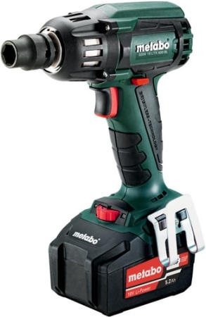 Гайковерт Metabo SSW 18 LTX 400 BL 602205650 (с 2-мя АКБ, кейс)