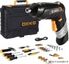 Электроотвертка Deko DKS4FU-Li SET 112 063-4153 (с 1-им АКБ, кейс, набор оснастки) купить в Минске с доставкой