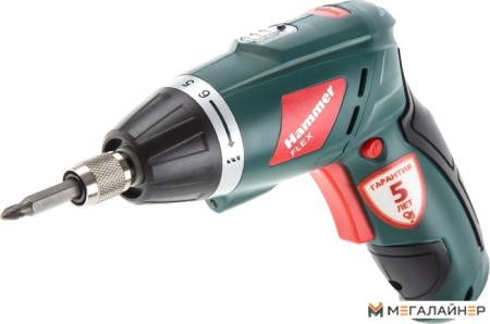 Электроотвертка Hammer Flex ACD3.6Li USB купить в Минске с доставкой