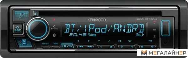 CD/MP3-магнитола JVC KDC-BT530U