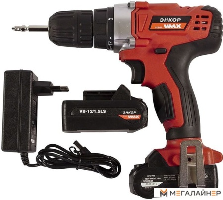Дрель-шуруповерт Энкор VDS-10/12LS купить в Минске с доставкой