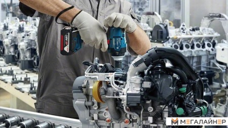 Гайковерт Bosch GDS 18V-400 Professional Solo 06019K0021 (без АКБ, кейс) купить в Минске с доставкой