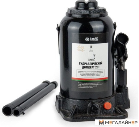 Бутылочный домкрат БелАК БАК.00036 20т