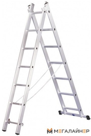 Лестница Dogrular Ufuk Pro 2x14 ступеней купить в Минске с доставкой