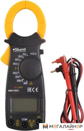 Купить Токовые клещи Sturm MM12021 в Минске с доставкой