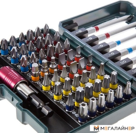 Набор бит Metabo 626702000 (56 предметов) купить в Минске с доставкой