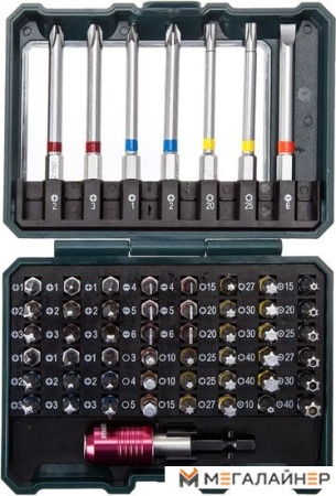 Набор бит Metabo 626702000 (56 предметов) купить в Минске с доставкой