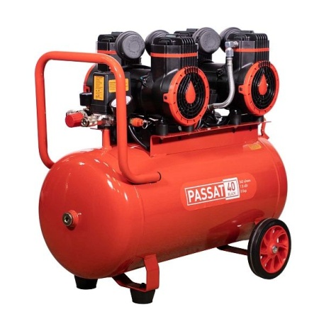 Безмасляный компрессор Aurora PASSAT-40 BLACK