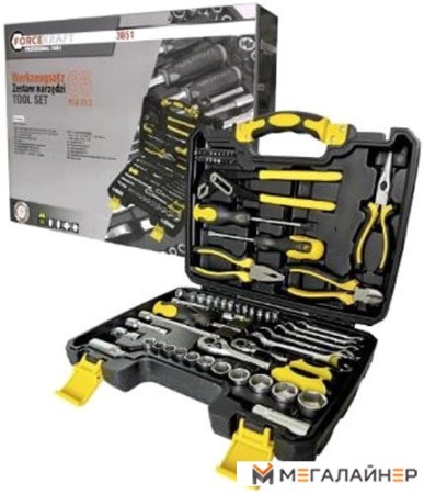 Универсальный набор инструментов ForceKraft FK-3651 (65 предметов) купить в Минске с доставкой