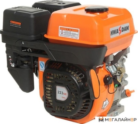 Бензиновый двигатель Hwasdan H390 (W shaft) купить в Минске с доставкой