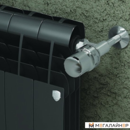 Биметаллический радиатор Royal Thermo BiLiner 500 Noir Sable (8 секций)