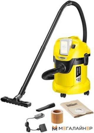 Пылесос Karcher WD 3 Battery Set 1.629-911.0 купить в Минске с доставкой
