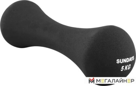 Гантели Sundays IR92004-D 5 кг (черный)