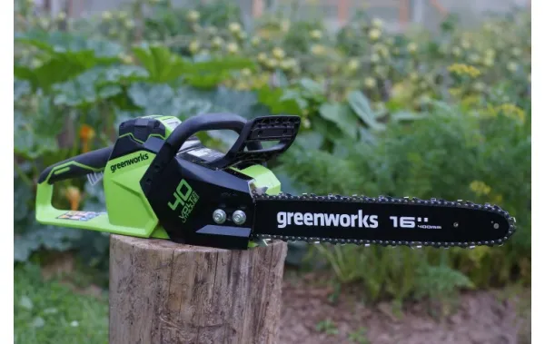 Аккумуляторная пила Greenworks GD40CS18K4 2005807UB (с 1-им АКБ 4 Ач) купить в Минске с доставкой