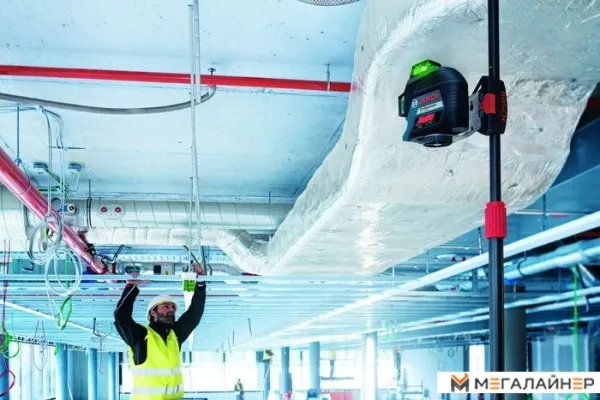 Купить Лазерный нивелир Bosch GLL 3-80 G Professional 0601063Y00 (кейс, лазерная мишень) в Минске с доставкой