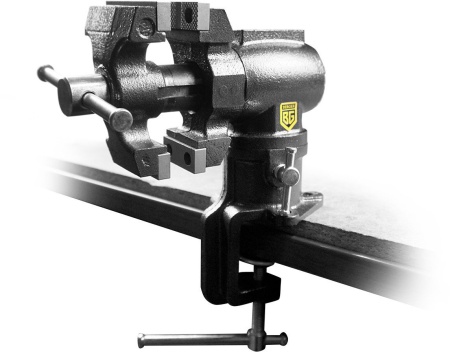 Тиски Berger Чугунные многофункциональные со струбциной 63мм BG1341 купить в Минске с доставкой