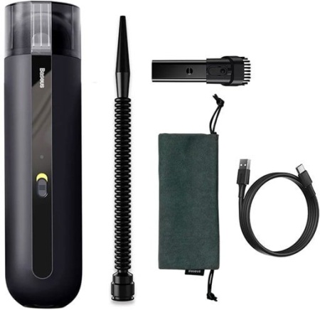 Автомобильный пылесос Baseus CRXCQA2-01 (черный)