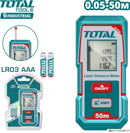 Купить Лазерный дальномер Total TMT55016 в Минске с доставкой