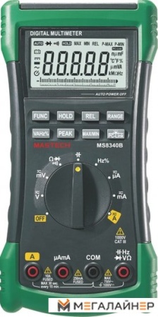 Купить Мультиметр Mastech MS8340B True RMS в Минске с доставкой
