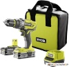 Ударная дрель-шуруповерт Ryobi R18PD31-225S (с 2-мя АКБ, сумка) купить в Минске с доставкой