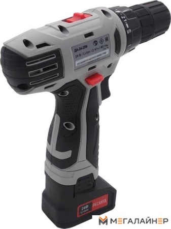Дрель-шуруповерт Ресанта ДА-24-2ЛК (с 2-мя АКБ, кейс) купить в Минске с доставкой