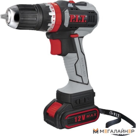 Дрель-шуруповерт P.I.T PID03001-12M2/BL (с 2-мя АКБ, кейс) купить в Минске с доставкой