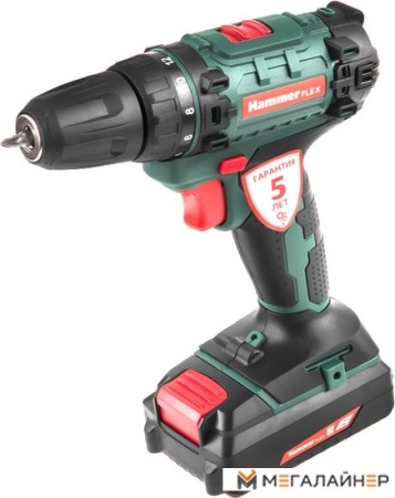 Дрель-шуруповерт Hammer ACD140Li (с 2-мя АКБ, кейс) купить в Минске с доставкой