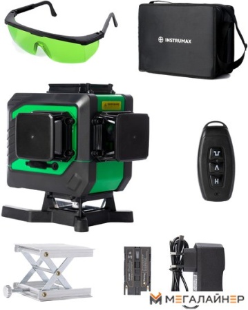 Купить Лазерный нивелир Instrumax Greenliner 3-360/B Set в Минске с доставкой
