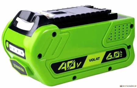 Аккумулятор VOLAT VT-GRE-40-6 (40В/6 Ah) купить в Минске с доставкой