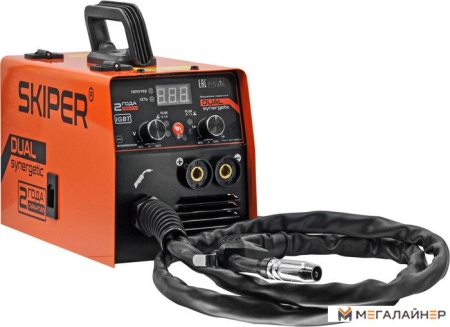 Сварочный инвертор Skiper FLUX/MMA-210D