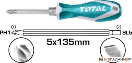 Отвертка Total THT250226 купить в Минске с доставкой