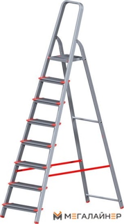 Лестница-стремянка Новая высота NV 511 алюминиевая индустриальная 8 ступеней (5110108) купить в Минске с доставкой