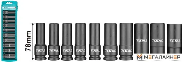 Набор головок слесарных Total THKISD12102L купить в Минске с доставкой