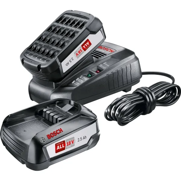 Комплект BOSCH StarterSet (2хPBA 18 В 2.5 Ah + AL1830V)