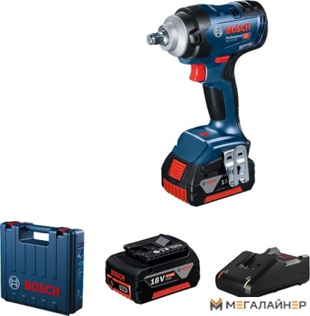 Гайковерт Bosch GDS 18V-400 Professional 06019K0020 (с 2-мя АКБ, кейс) купить в Минске с доставкой