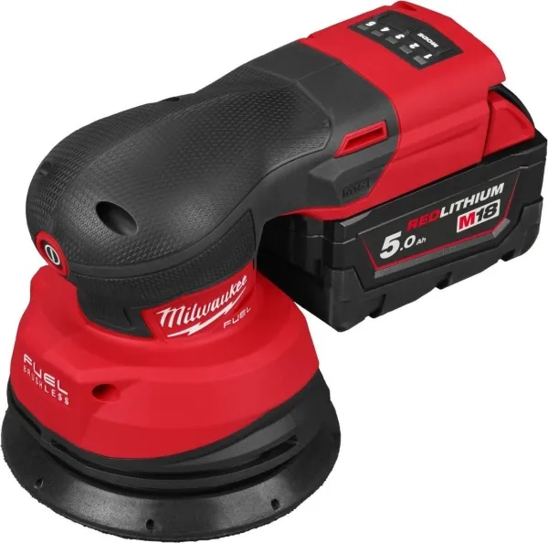 Эксцентриковая шлифмашина Milwaukee M18 FROS125 4933498254 (с 2-мя АКБ, кейс) купить в Минске с доставкой