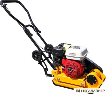 Виброплита Skiper С-60 Loncin LC160F (колеса, мат) купить в Минске с доставкой