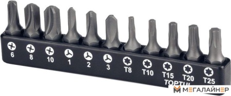 Набор бит Toptul GAAV1103 (11 предметов) купить в Минске с доставкой