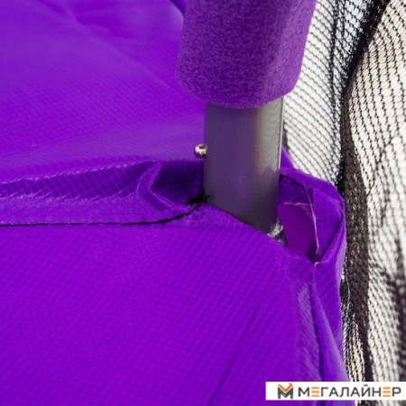 Батут Calviano Outside Master Purple 252 см - 8ft (внешняя сетка, с лестницей)