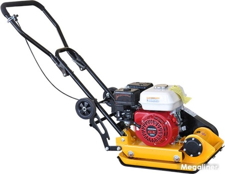 Виброплита Skiper С-60 Honda GX160 (бак, колеса, мат) купить в Минске с доставкой