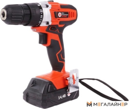 Дрель-шуруповерт Калибр ДА-14.4-2А+ (с 2-мя АКБ) купить в Минске с доставкой