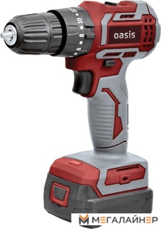 Дрель-шуруповерт Oasis ASU-18A (с 2-мя АКБ, кейс) купить в Минске с доставкой
